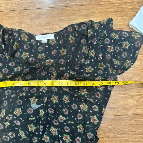 Kate Moss x Topshop star print chiffon dress size 6 - Picture 7 of 9